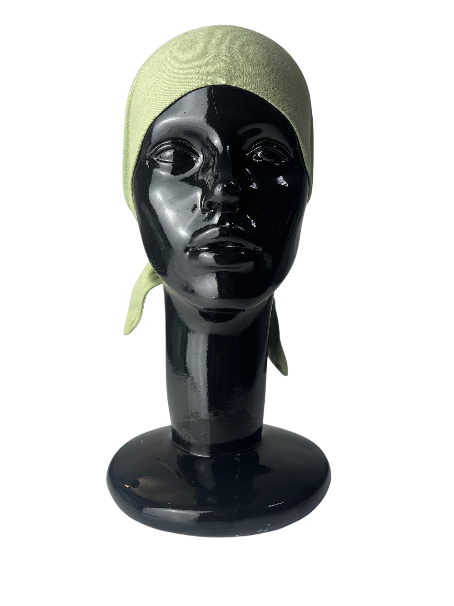 Selma underhead scarf made of blue jersey