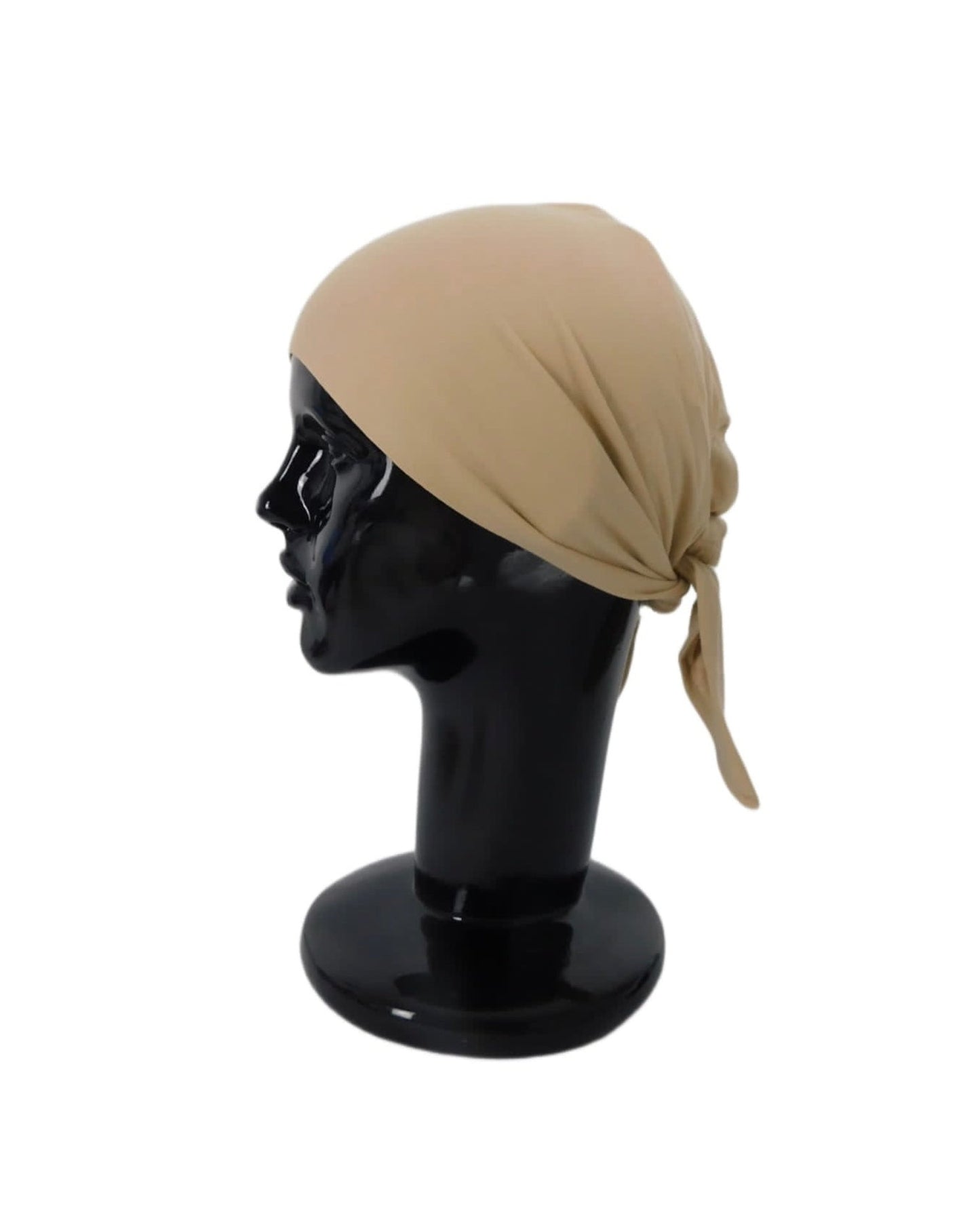 Selma underhead scarf made of blue jersey
