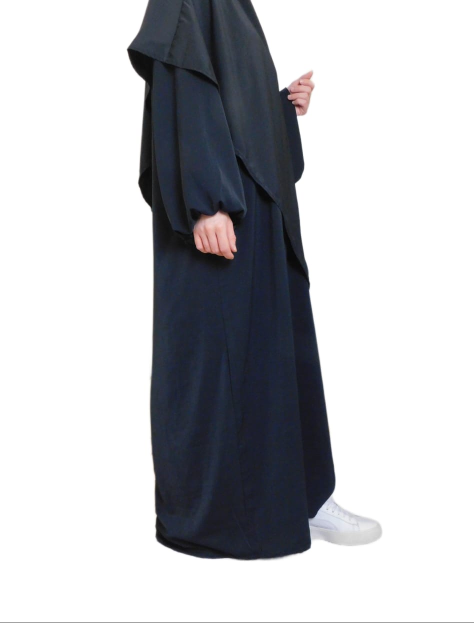 Kurzer Khimar Safa aus Medina Seide