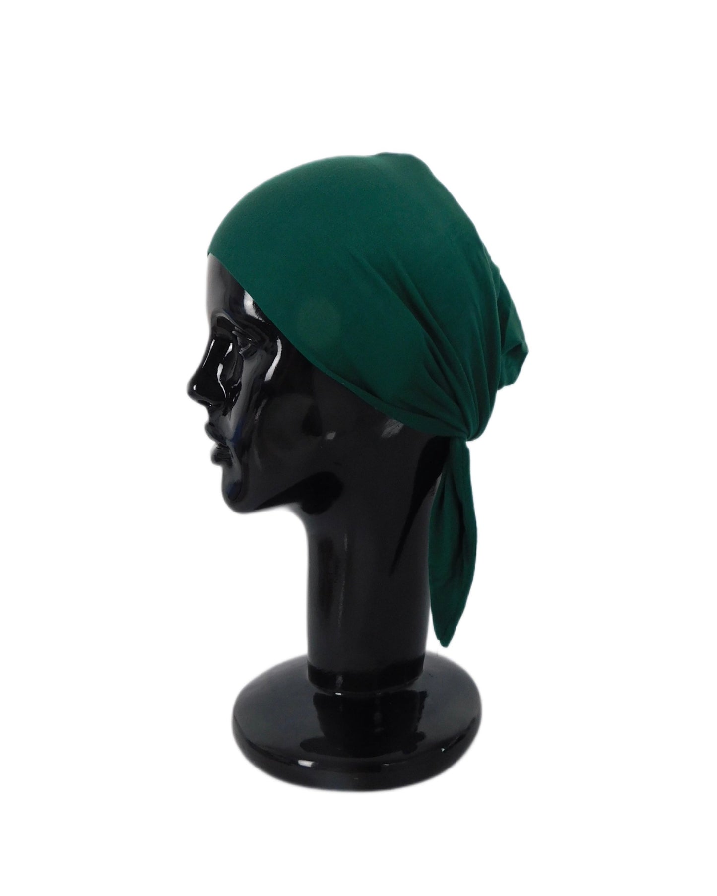 Selma underhead scarf made of blue jersey
