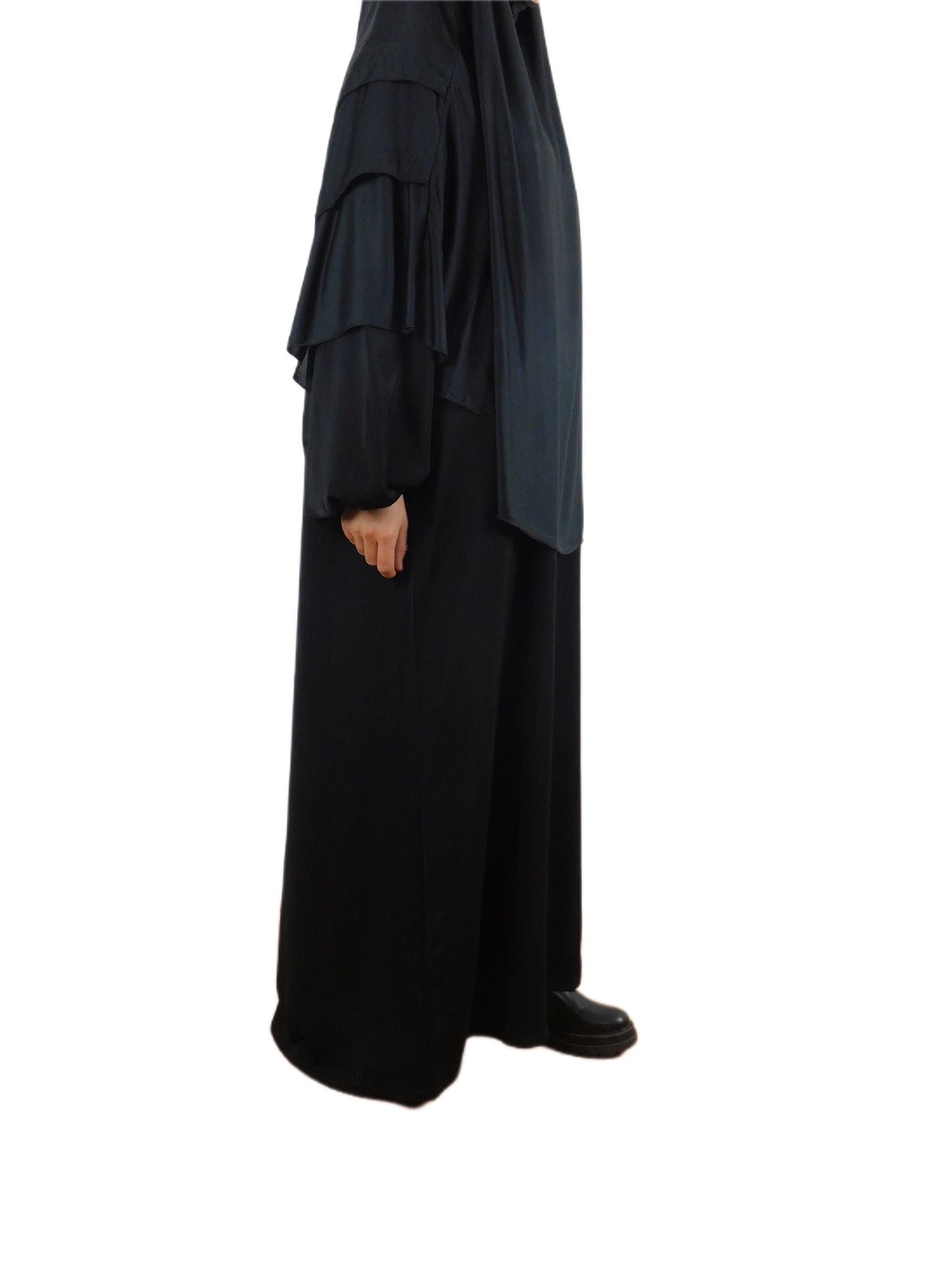 Three-layer jersey khimar